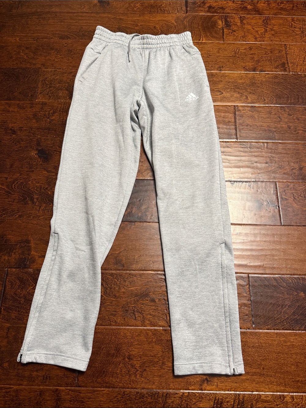 adidas Light Gray Jogger Sweatpants